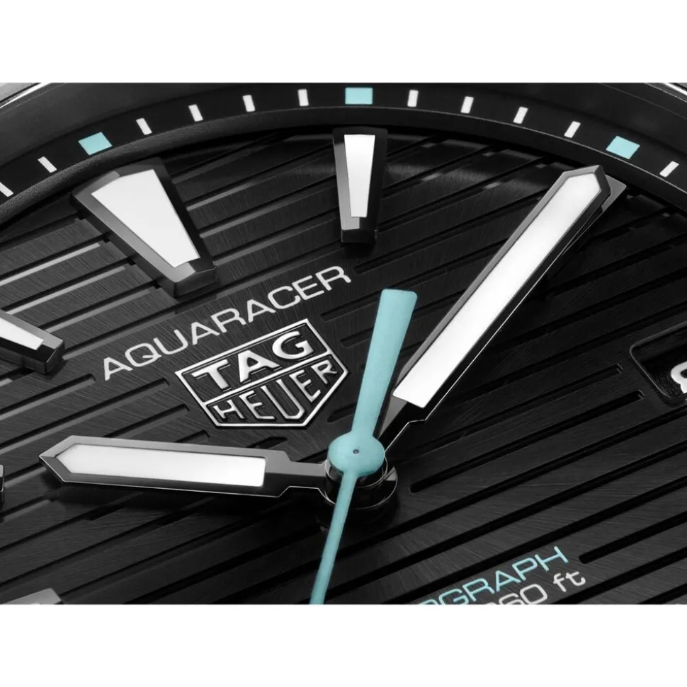TAG Heuer Aquaracer Professional 200 Solargraph 40mm Black Dial Stainless Steel Bracelet Watch