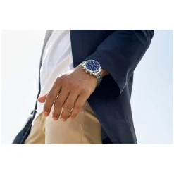 TAG Heuer Carrera Chronograph 42mm Blue Dial Stainless Steel Bracelet Watch