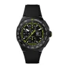 TAG Heuer Formula 1 Chronograph 44mm Black & Yellow Dial Black Rubber Strap Watch