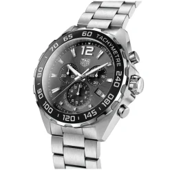 TAG Heuer Formula 1 Chronograph 43mm Black Dial Stainless Steel Bracelet Watch