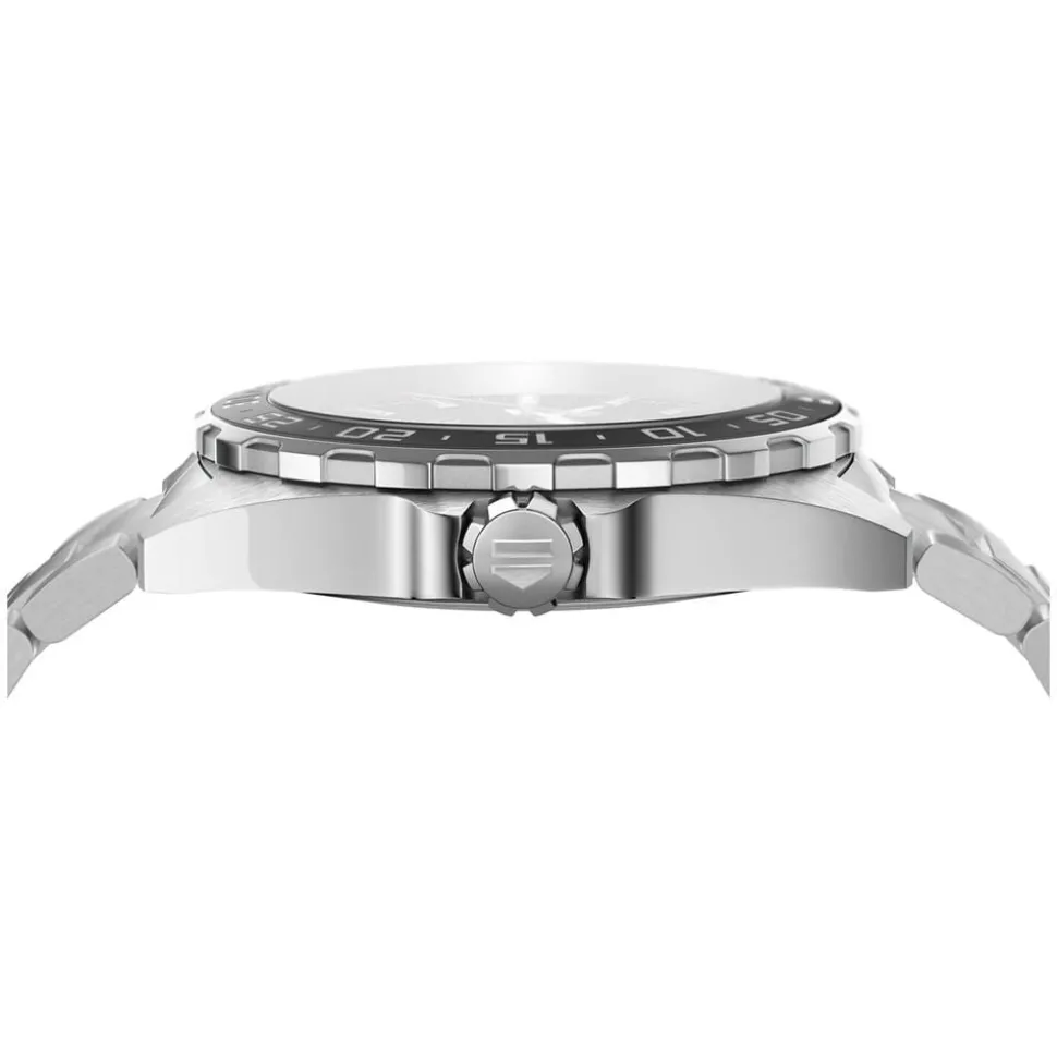 TAG Heuer Formula 1 Date 43mm Black Dial Ceramic Bezel Stainless Steel Bracelet Watch