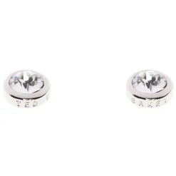 Ted Baker Silver Plated Sinaa Crystal Stud Earrings