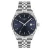 Tissot Ballade 40mm Blue Dial Stainless Steel Bracelet Watch