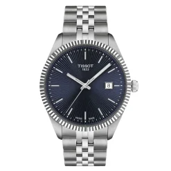 Tissot Ballade 40mm Blue Dial Stainless Steel Bracelet Watch