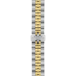 Tissot Ballade 40mm Silver Dial Yellow Gold PVD Steel Bracelet Watch