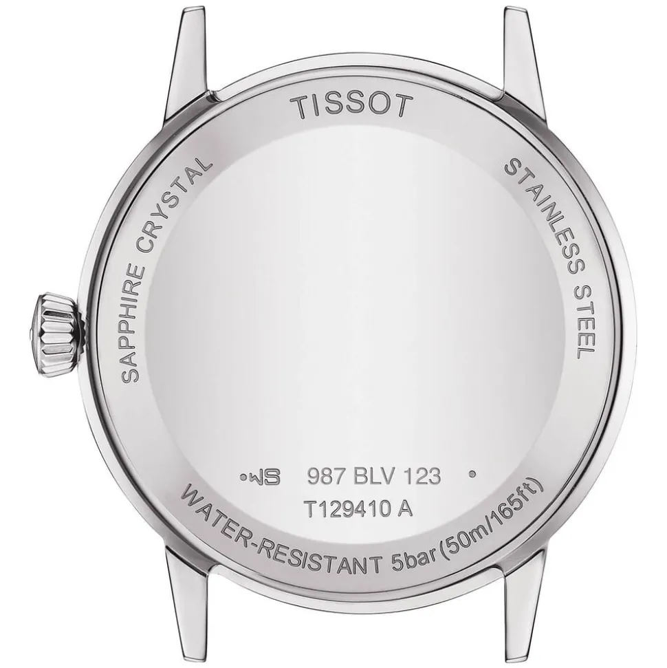 Tissot Classic Dream 42mm Quartz Black Dial Steel Case Black Strap Watch