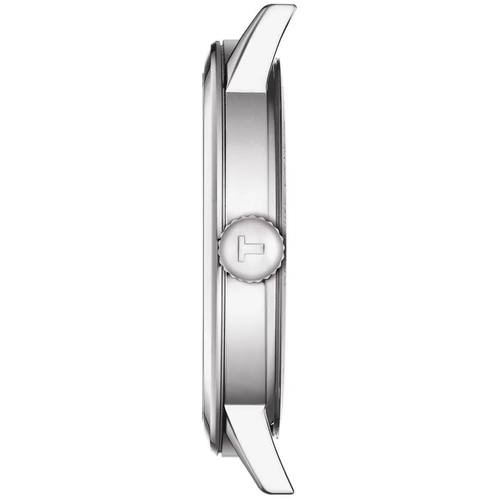 Tissot Classic Dream 42mm Quartz Black Dial Steel Case Black Strap Watch