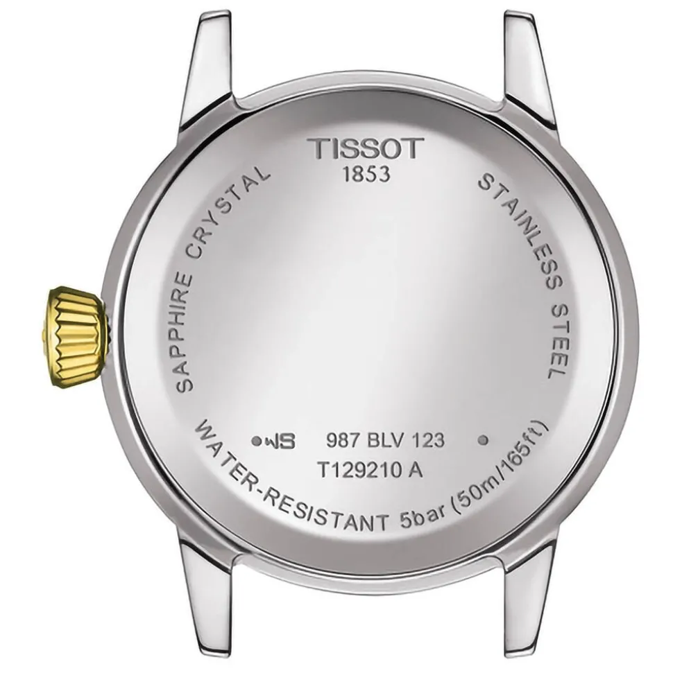 Tissot Dream Collection 28mm Yellow Dial Ladies Watch
