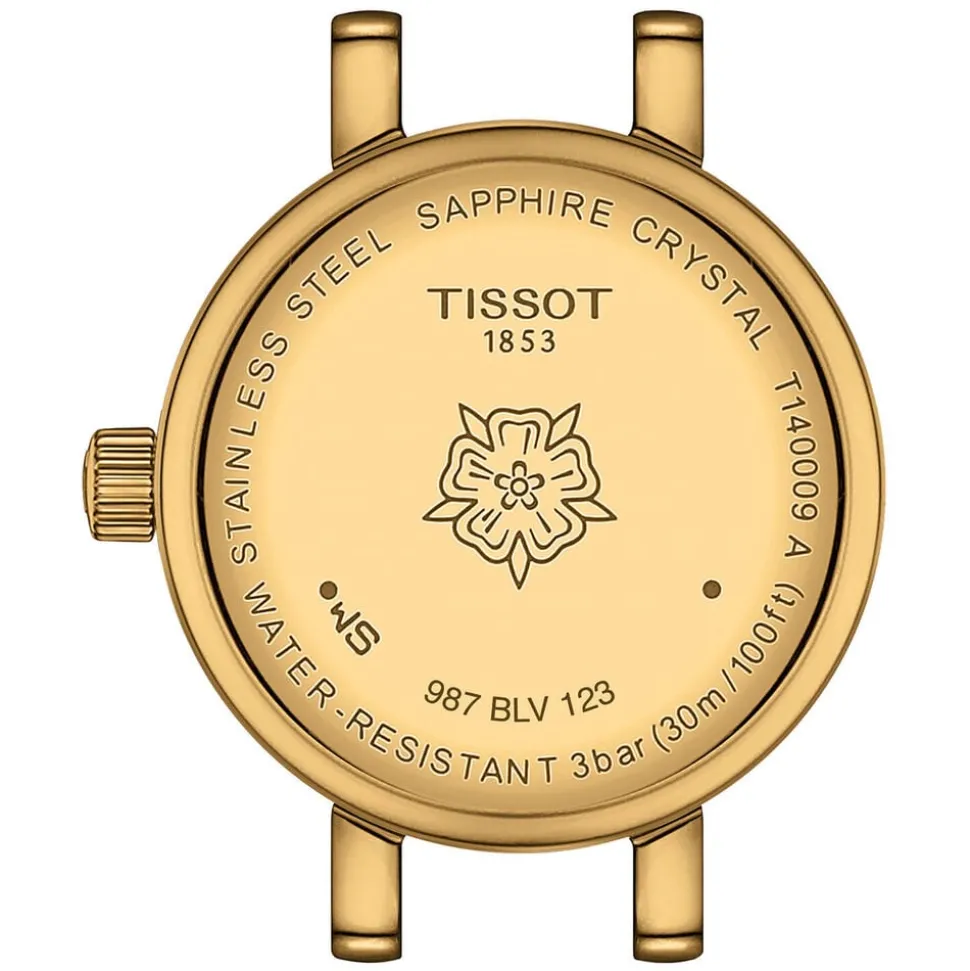Tissot Lovely Round 19.5mm Green Dial & Strap Faceted Glass Watch