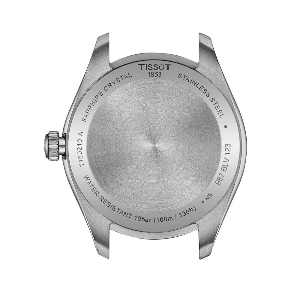 Tissot PR 100 34mm White Mother of Pearl Dial Stainless Steel Bracelet Watch