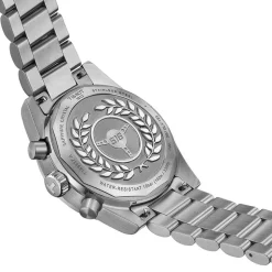 Tissot PR516 Chronograph 40mm Black Dial Steel Bracelet Watch