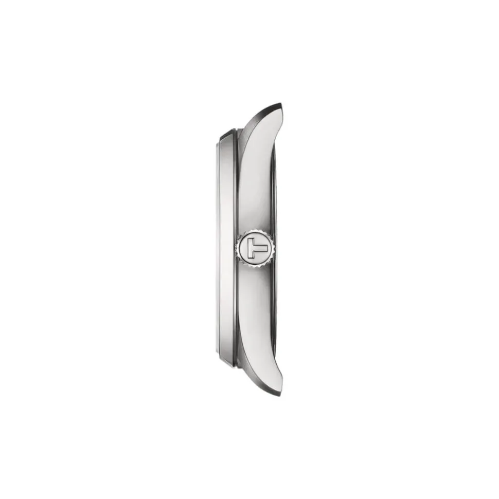 Tissot PR100 34mm Silver Dial Steel Case Bracelet Watch