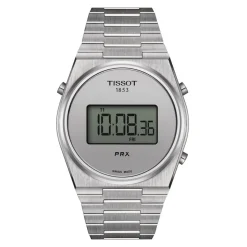 Tissot PRX Digital 40mm Silver Dial Steel Case Bracelet Watch
