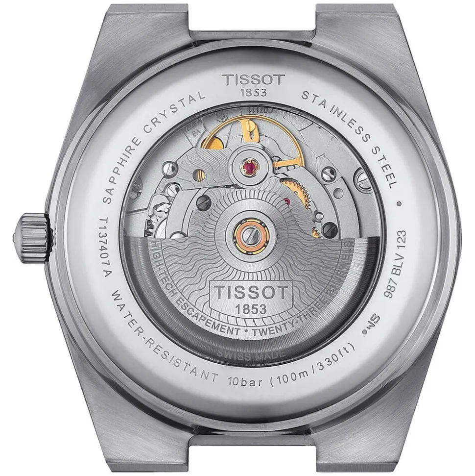 Tissot PRX 40mm Powermatic 80 Blue Dial Steel Case Bracelet Watch