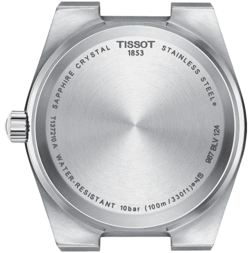 Tissot PRX 35mm Silver Dial Rose Gold Bezel Bracelet Watch