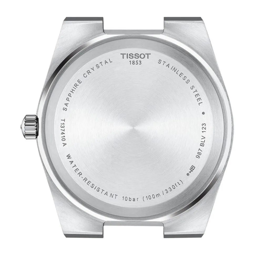 Tissot PRX Quartz 40mm Red Dial Stainless Steel Bracelet Watch