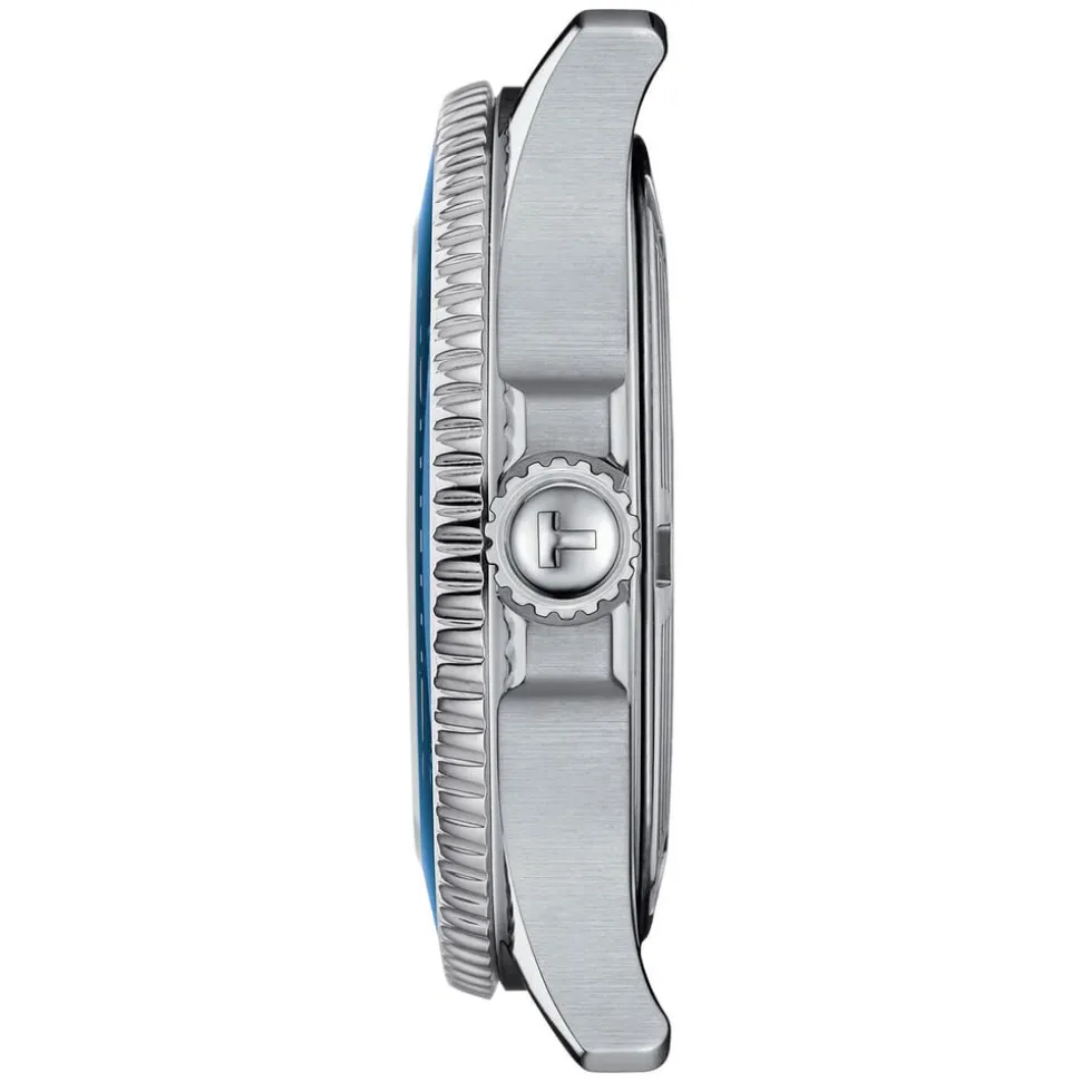 Tissot Seastar 1000 36mm Quartz Blue Dial Steel Case Bracelet Watch