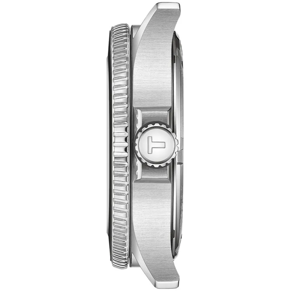 Tissot Seastar 1000 Quartz GMT 40mm Black Dial & Bezel Rubber Strap Watch