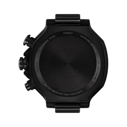 Tissot T-Race Chronograph 45mm Dark Grey Dial Black Rubber Strap Watch