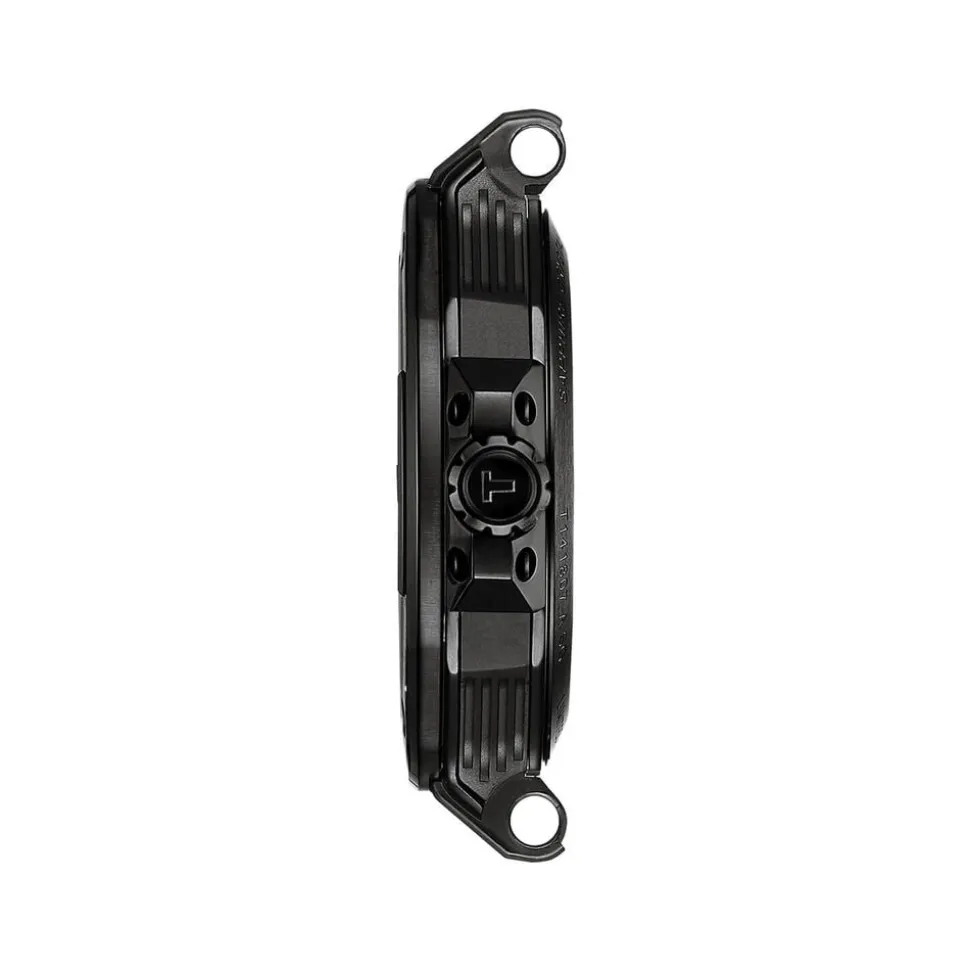 Tissot T-Race Powermatic 80 Black Dial Red Hands Rubber Strap Watch