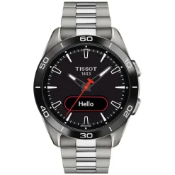 Tissot T-Touch Connect Sport 43.75mm Black Dial Steel Bracelet Watch
