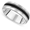 Titanium and Enamel 7mm Wedding Ring